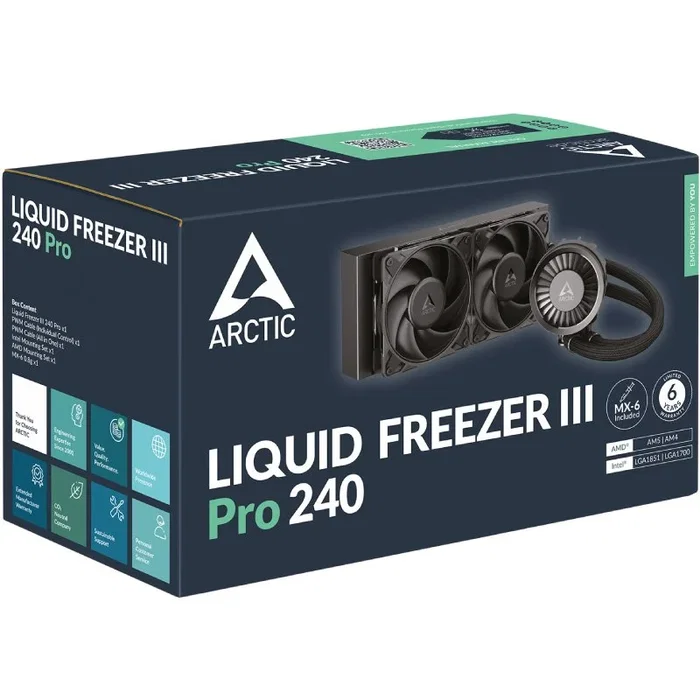 Arctic Liquid Freezer III Pro 240 Negro
